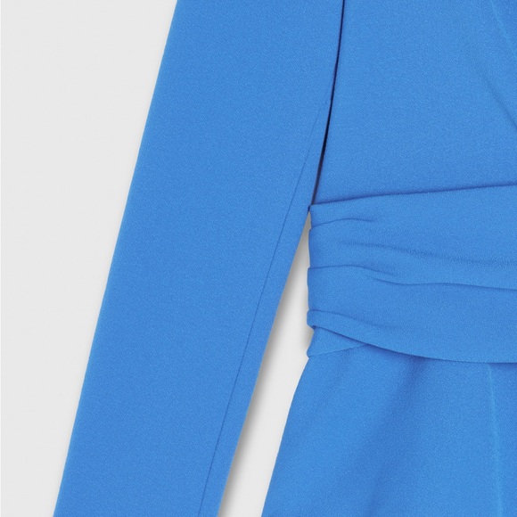 THE FOLD LONDON - Belleville Sculpt Stretch Crepe Top - Picture 6 of 7